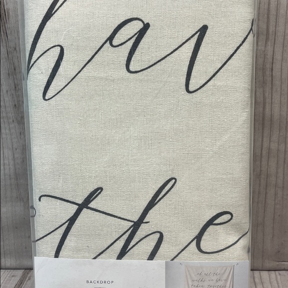 Style Me Pretty Backdrop 54”x84” Decor Celebration Shower Wedding - Picture 3 of 4